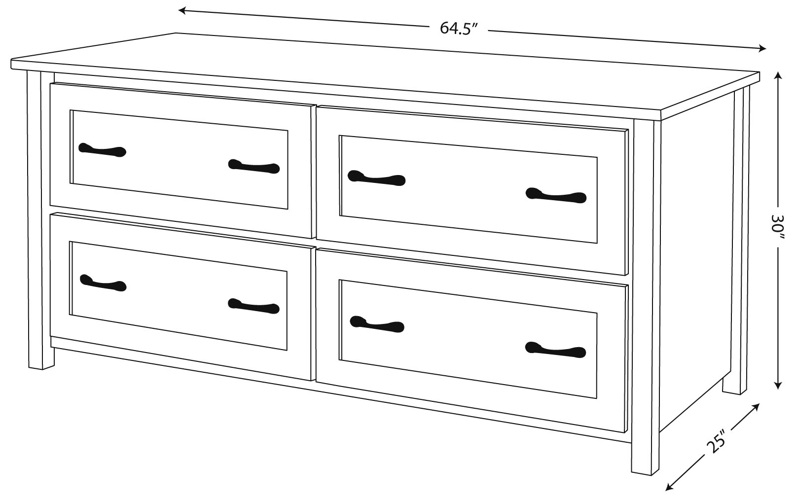 Shelton Double Lateral File