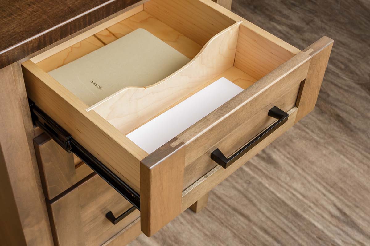Shelton Hutch Top Corner Desk