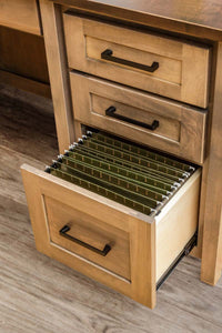 Shelton Hutch Top Corner Desk