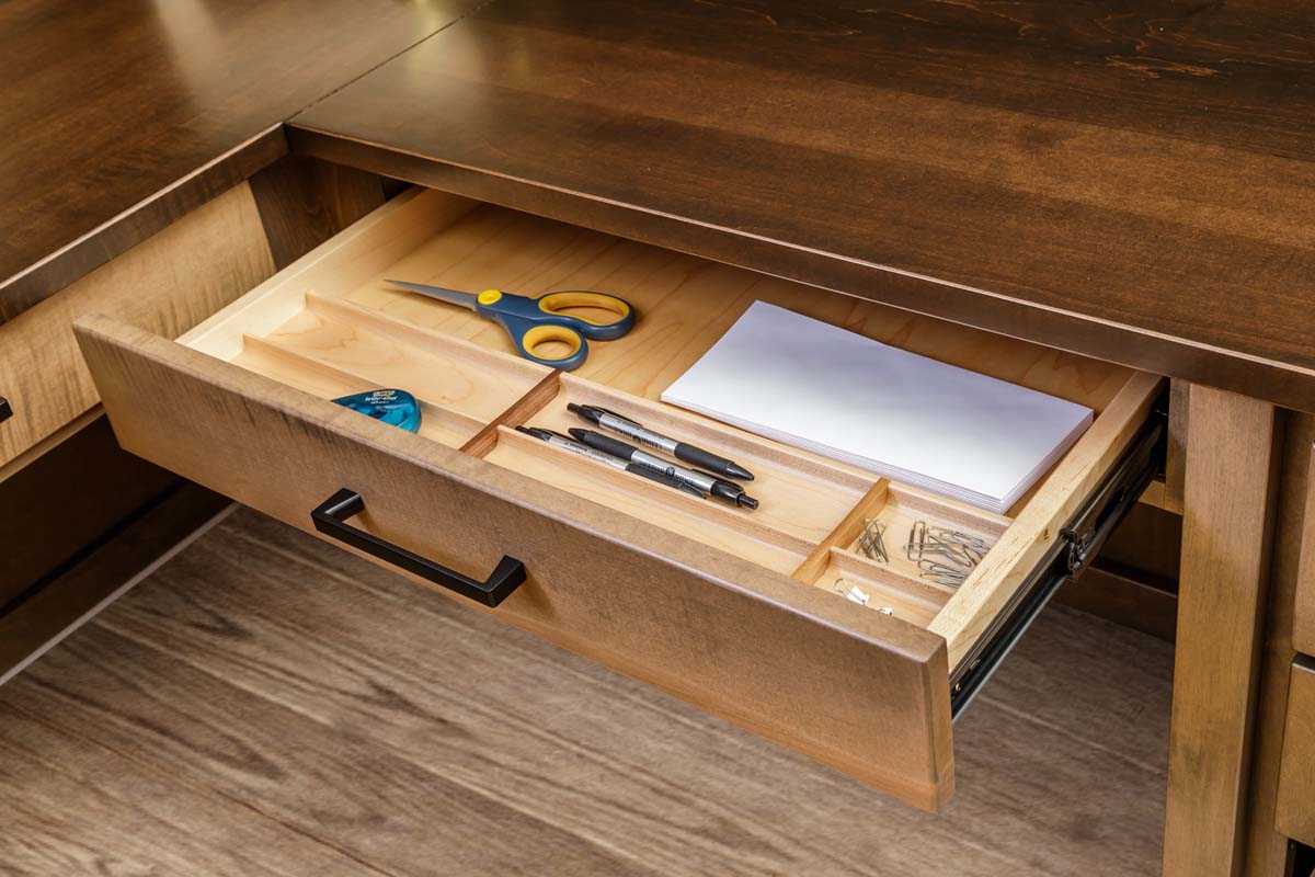 Shelton Hutch Top Corner Desk