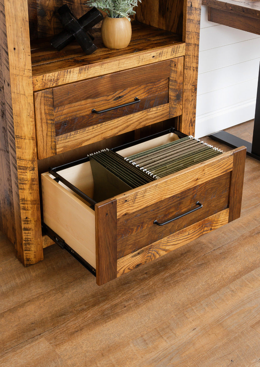 Urban Lodge 6' Bookcase w/Drawers