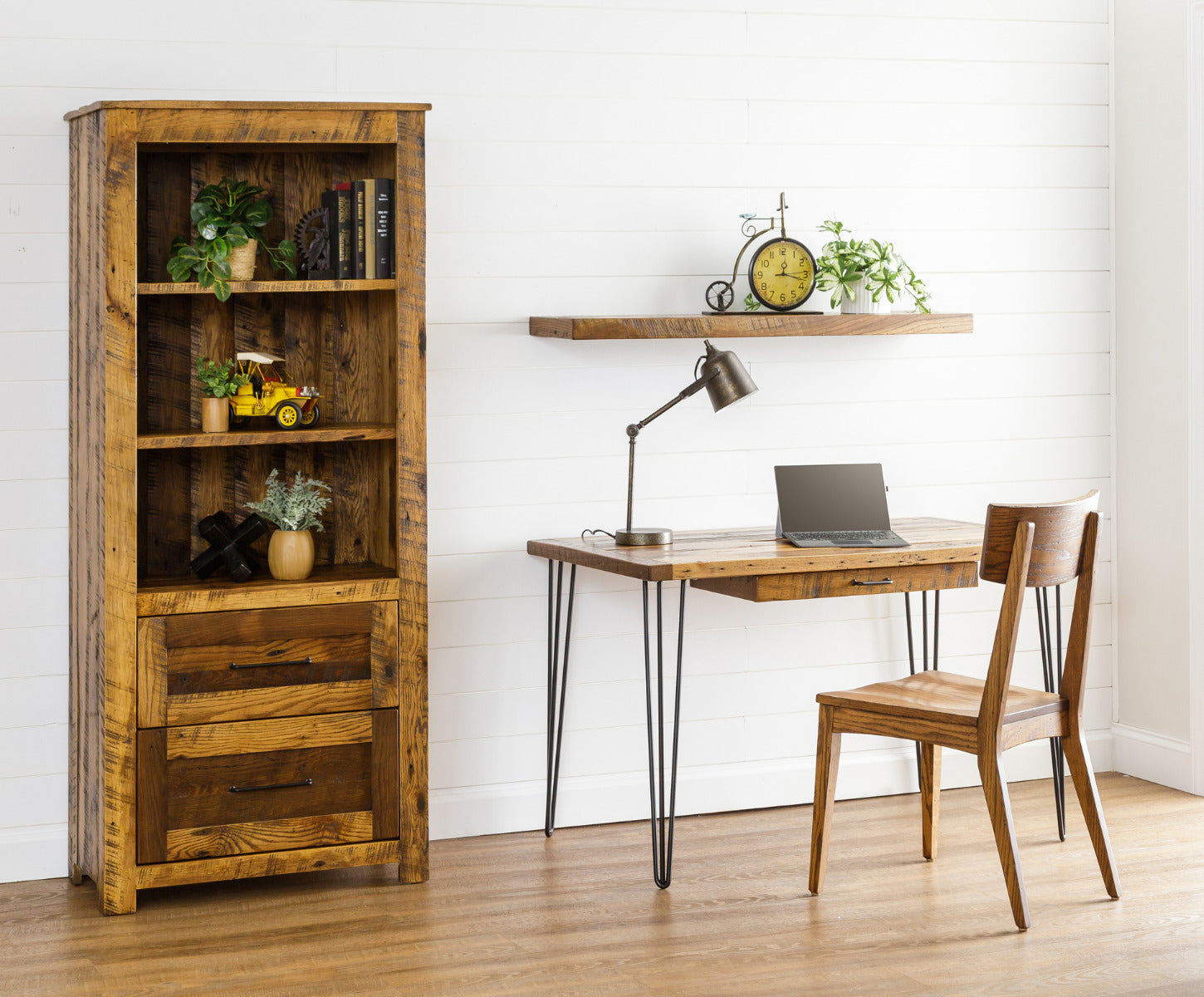 Urban Lodge 6' Bookcase w/Drawers