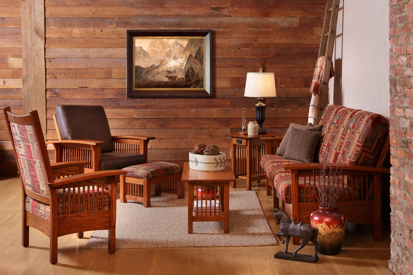 Mission Library Chair