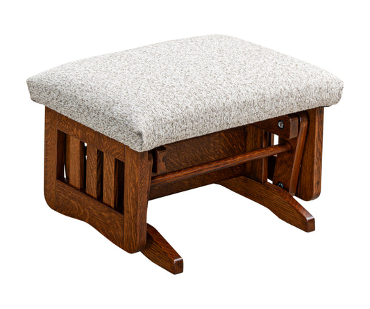 Classic Mission Gliding Ottoman