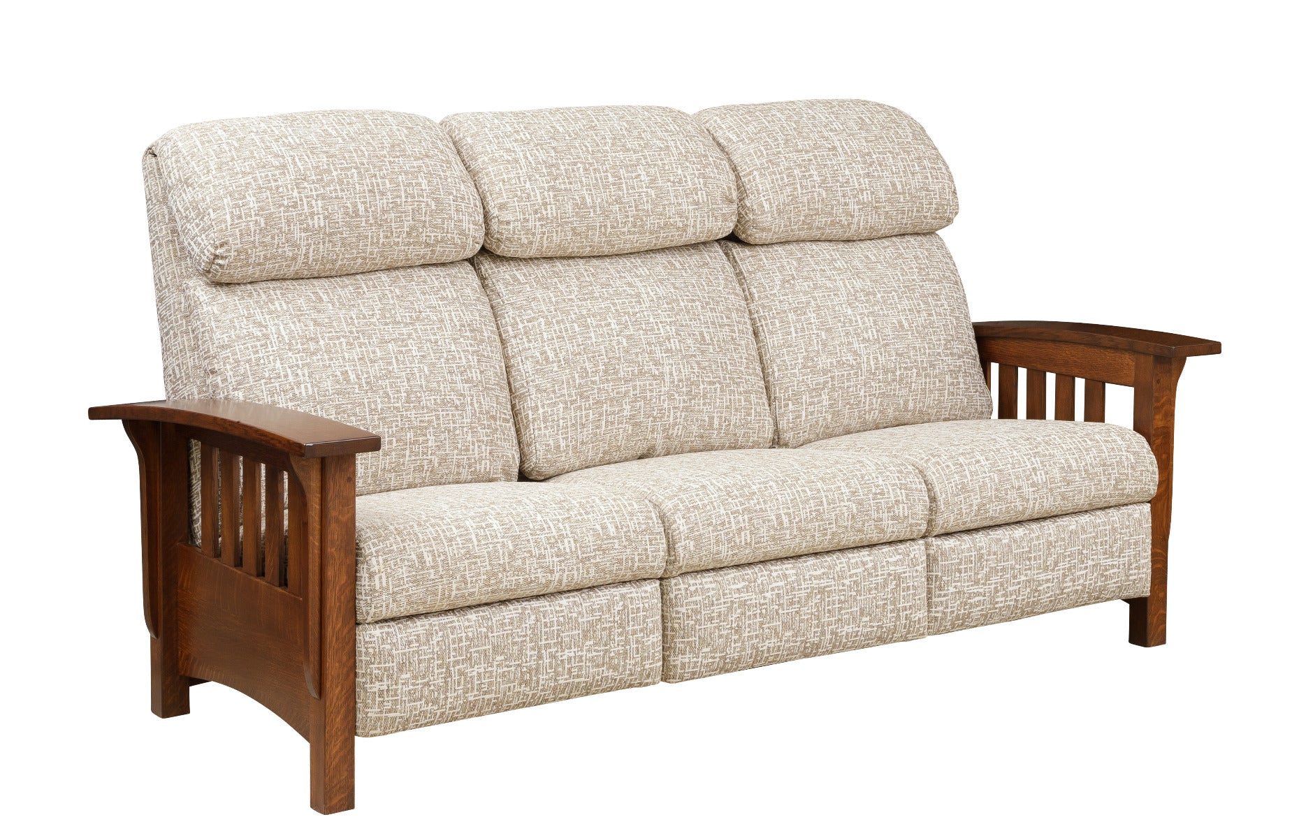 Classic Mission Reclining Sofa