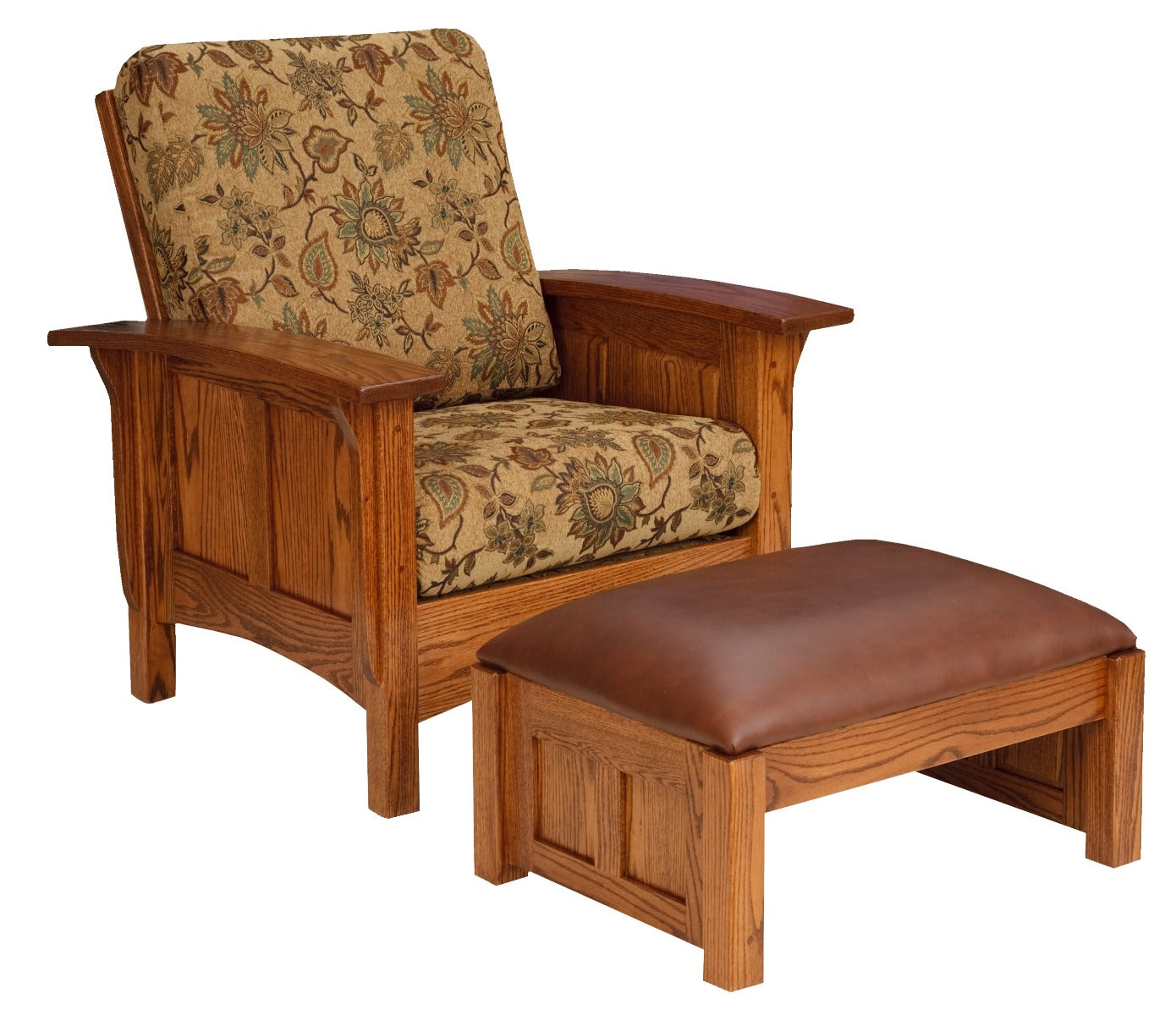 Paneled Mission Morris Chair