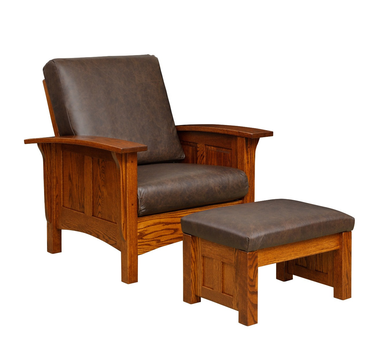 Paneled Mission Morris Chair