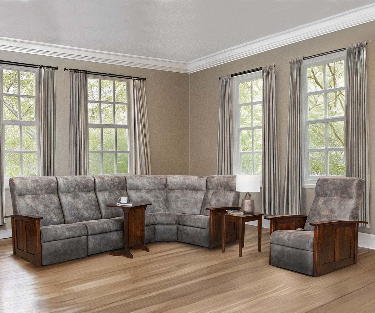 Mission ZeroWall Reclining Sectional Sofa