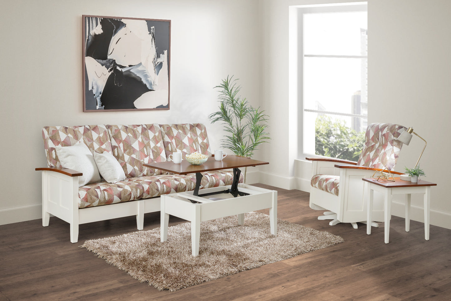 Shaker Lift Top Coffee Table