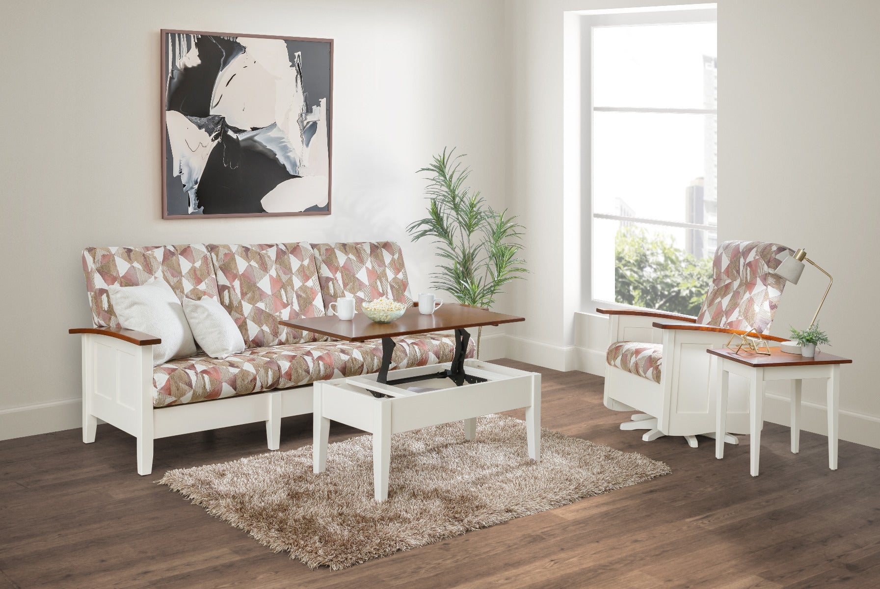 Shaker Lift Top Coffee Table