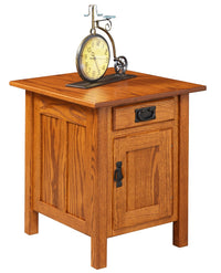 Mission Door & Drawer End Table