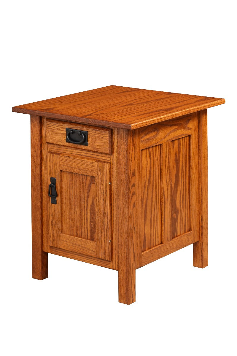 Mission Door & Drawer End Table