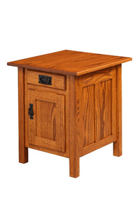 Mission Door & Drawer End Table