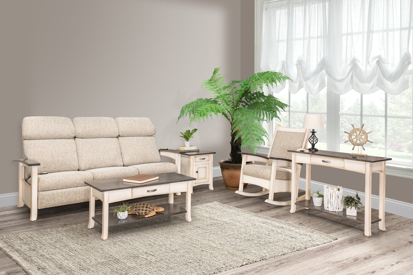 Breezy Point Storage End Table