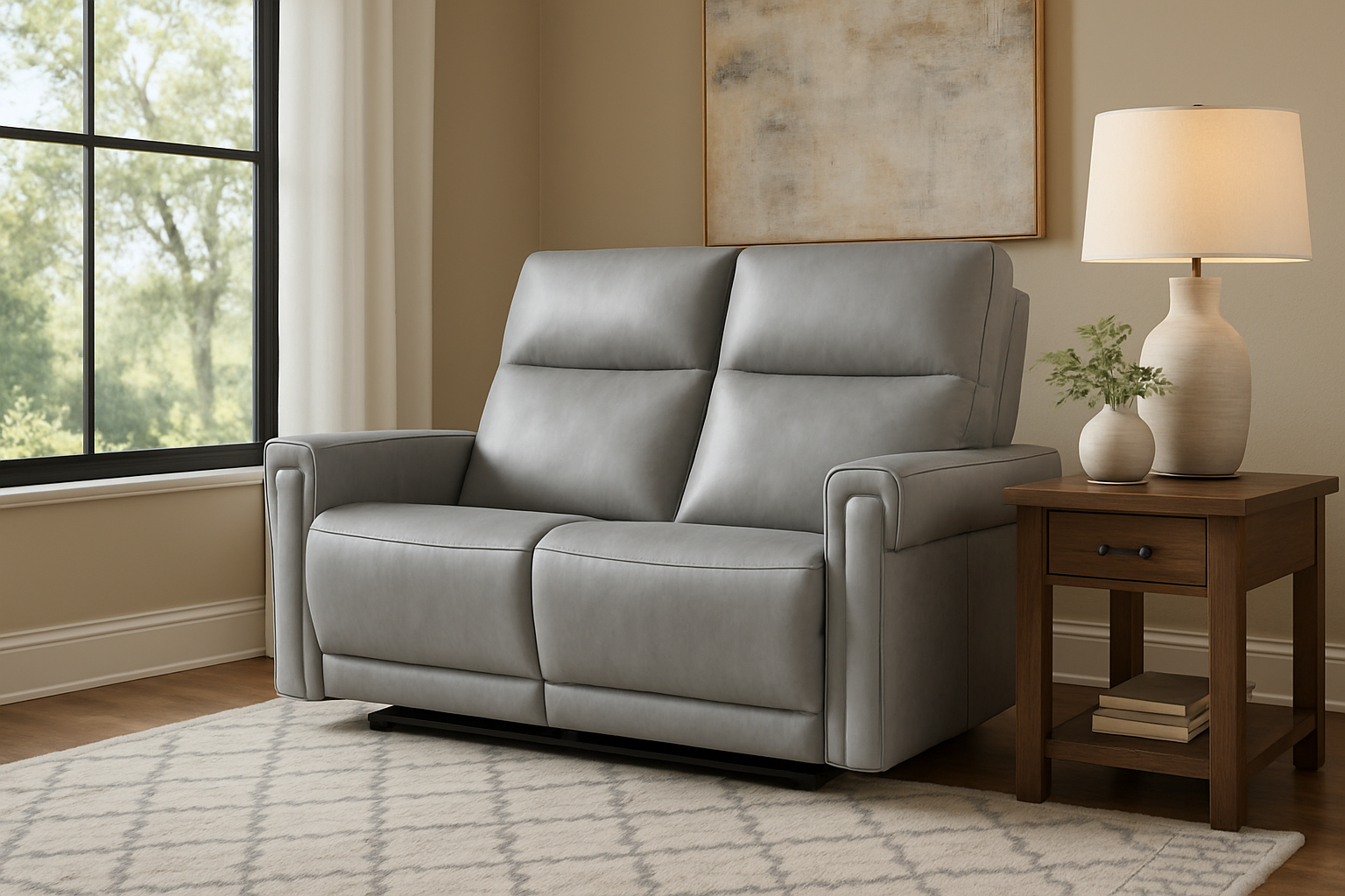 Art of Options Reclining Loveseat