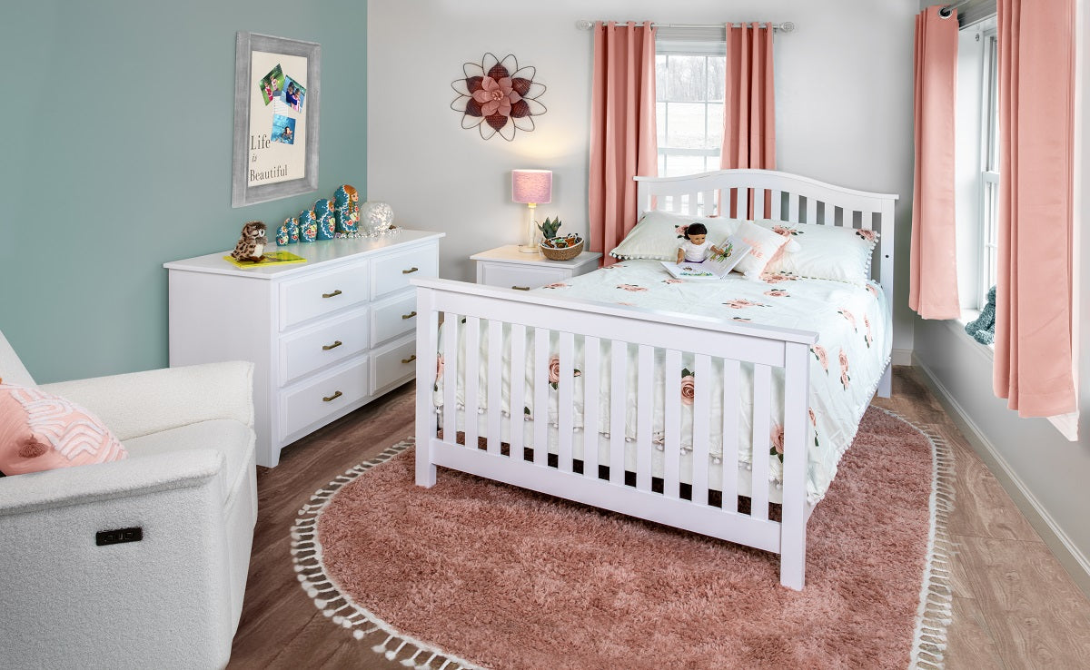 Arched Mission Convertible Crib