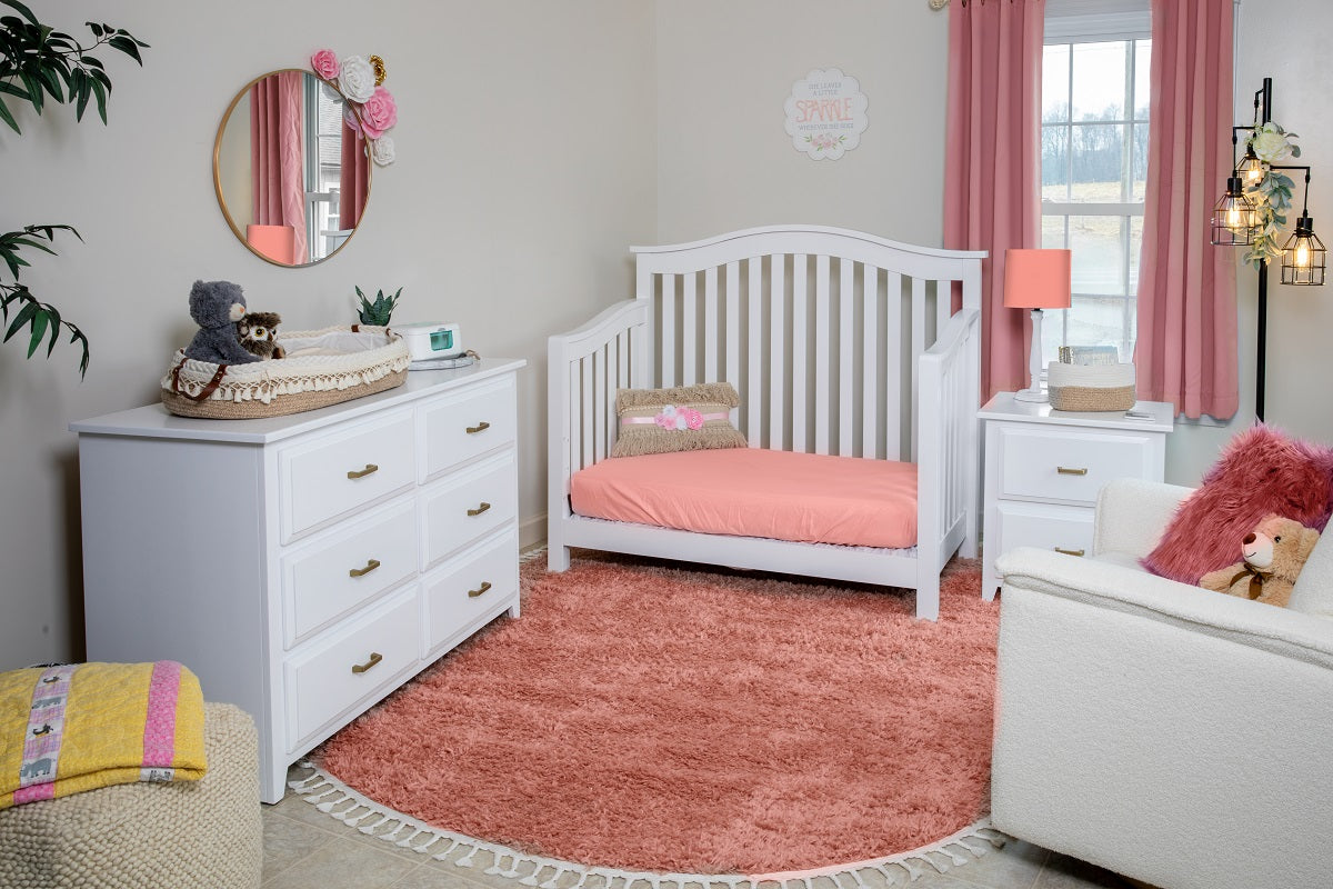Arched Mission Convertible Crib