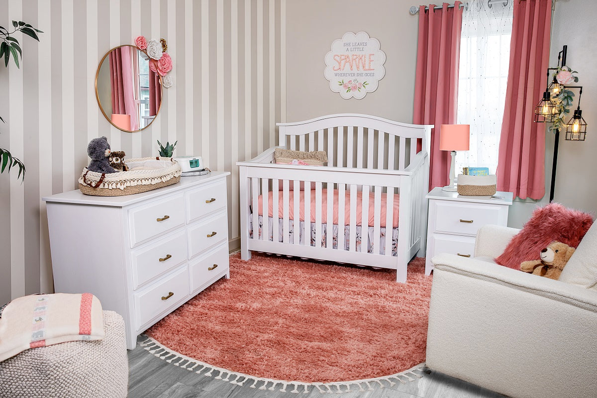 Arched Mission Convertible Crib