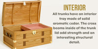 Vintage Style Steamer Trunk