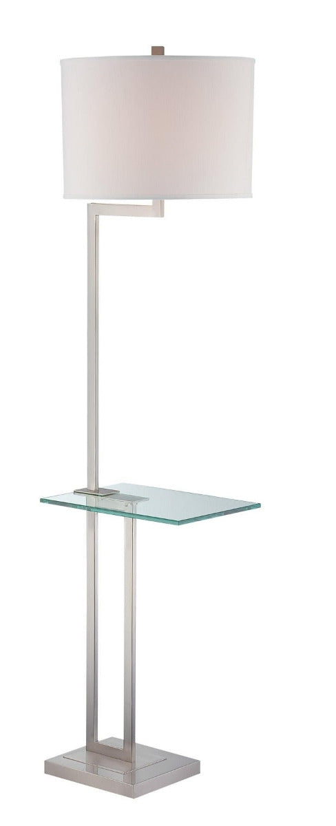 Rudko Modern Floor Lamp with Glass Table