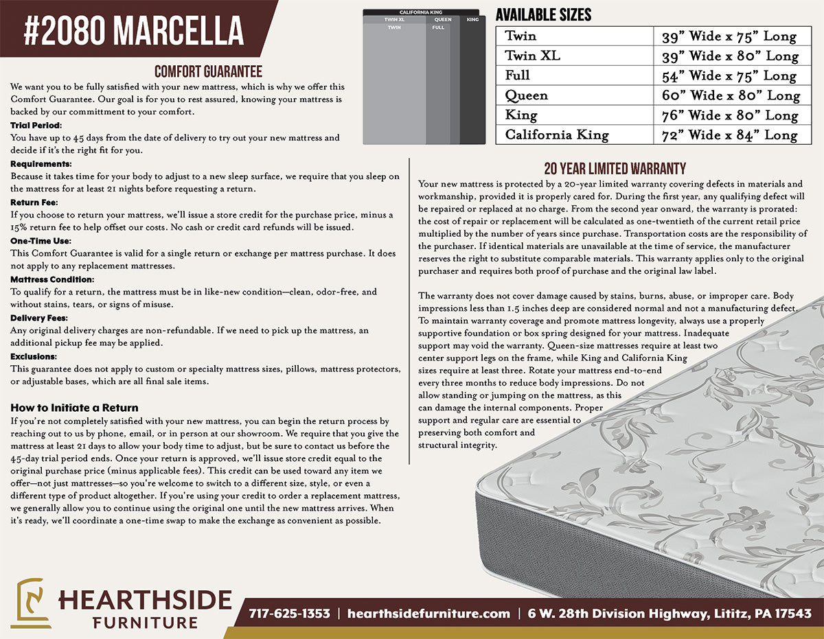 Marcella Firm Mattress