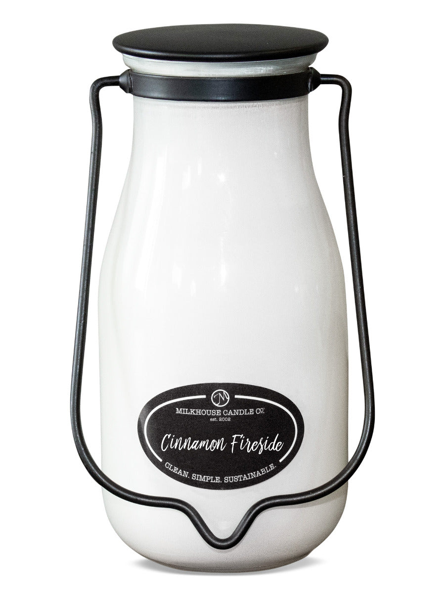 Cinnamon Fireside Jar Candle-14 Ounce