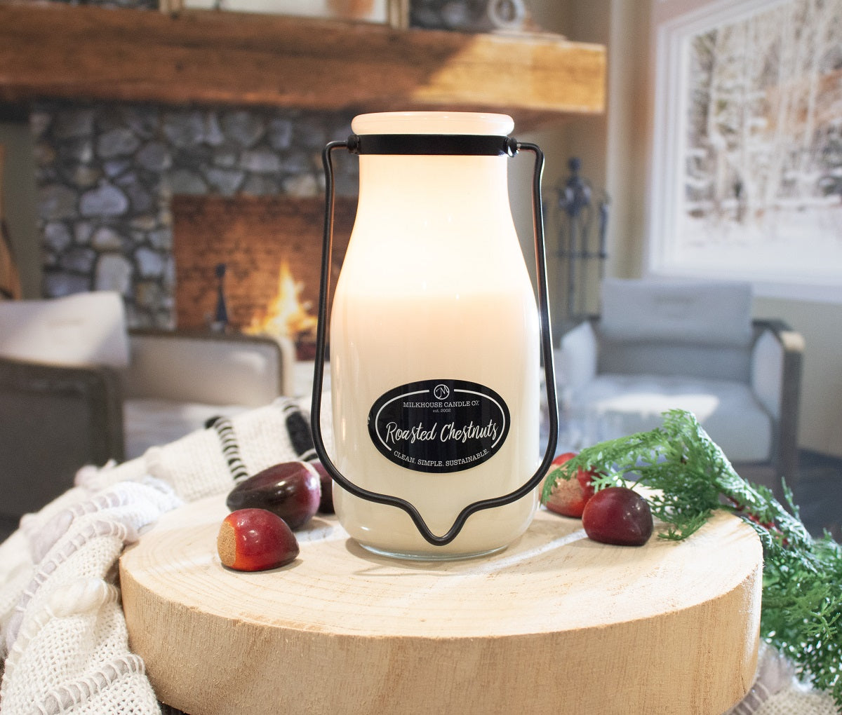 Roasted Chestnuts Jar Candle-14 Ounce