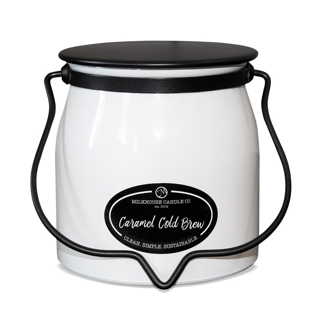 16 Ounce Caramel Cold Brew Jar Candle