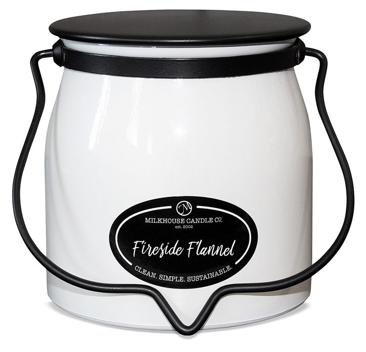 Fireside Flannel Jar Candle