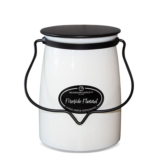Fireside Flannel Jar Candle
