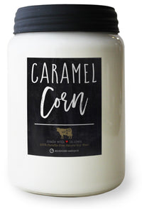Caramel Corn Farmhouse Jar Candle