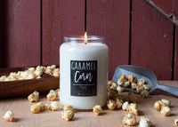 Caramel Corn Farmhouse Jar Candle