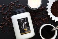 Cup O' Joe 26 Ounce Farmhouse Apothecary Jar Candle