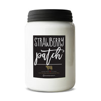 Strawberry Patch Scented Jar Candle