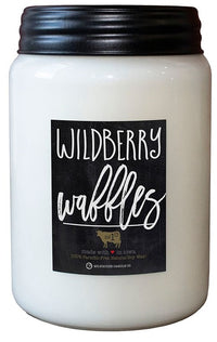 Wildberry Waffles 26 Ounce Farmhouse Apothecary Jar Candle