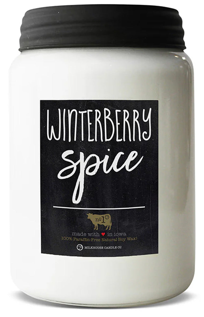 Winterberry Spice 26 Ounce Jar Candle