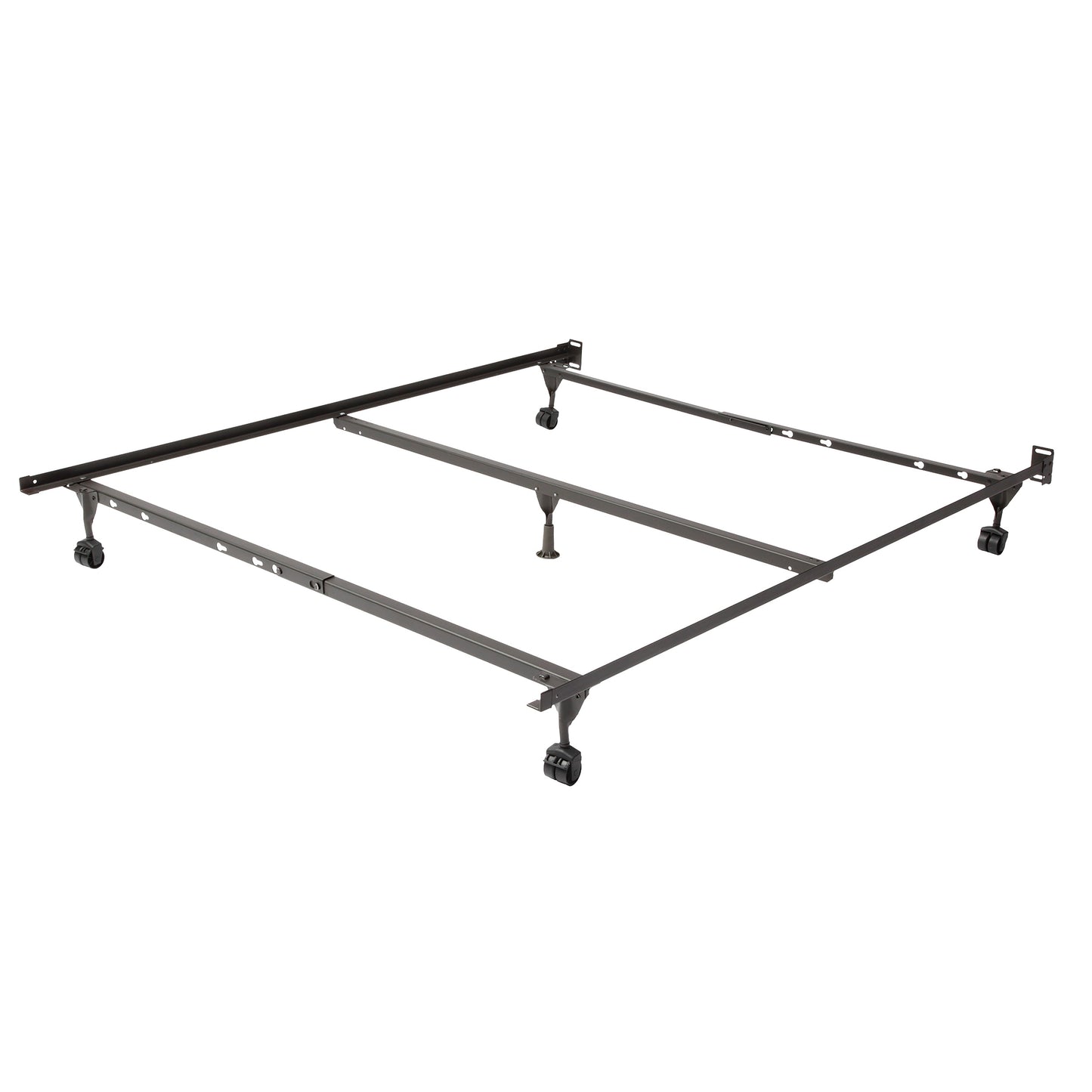 Twin/Full/Queen Bed Frame with Rug Rollers