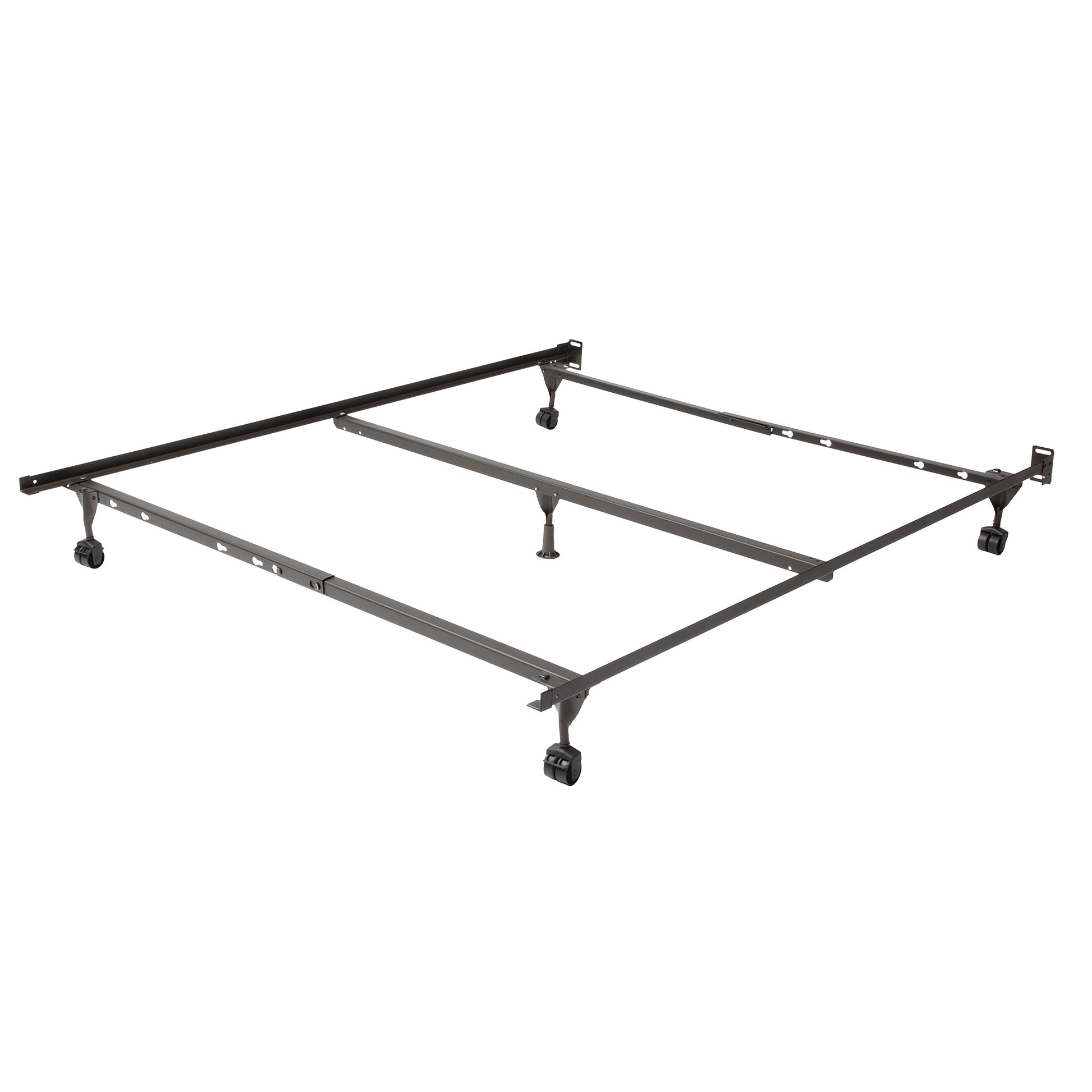 Twin/Full/Queen Bed Frame with Rug Rollers