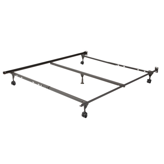 Twin/Full/Queen Bed Frame with Rug Rollers