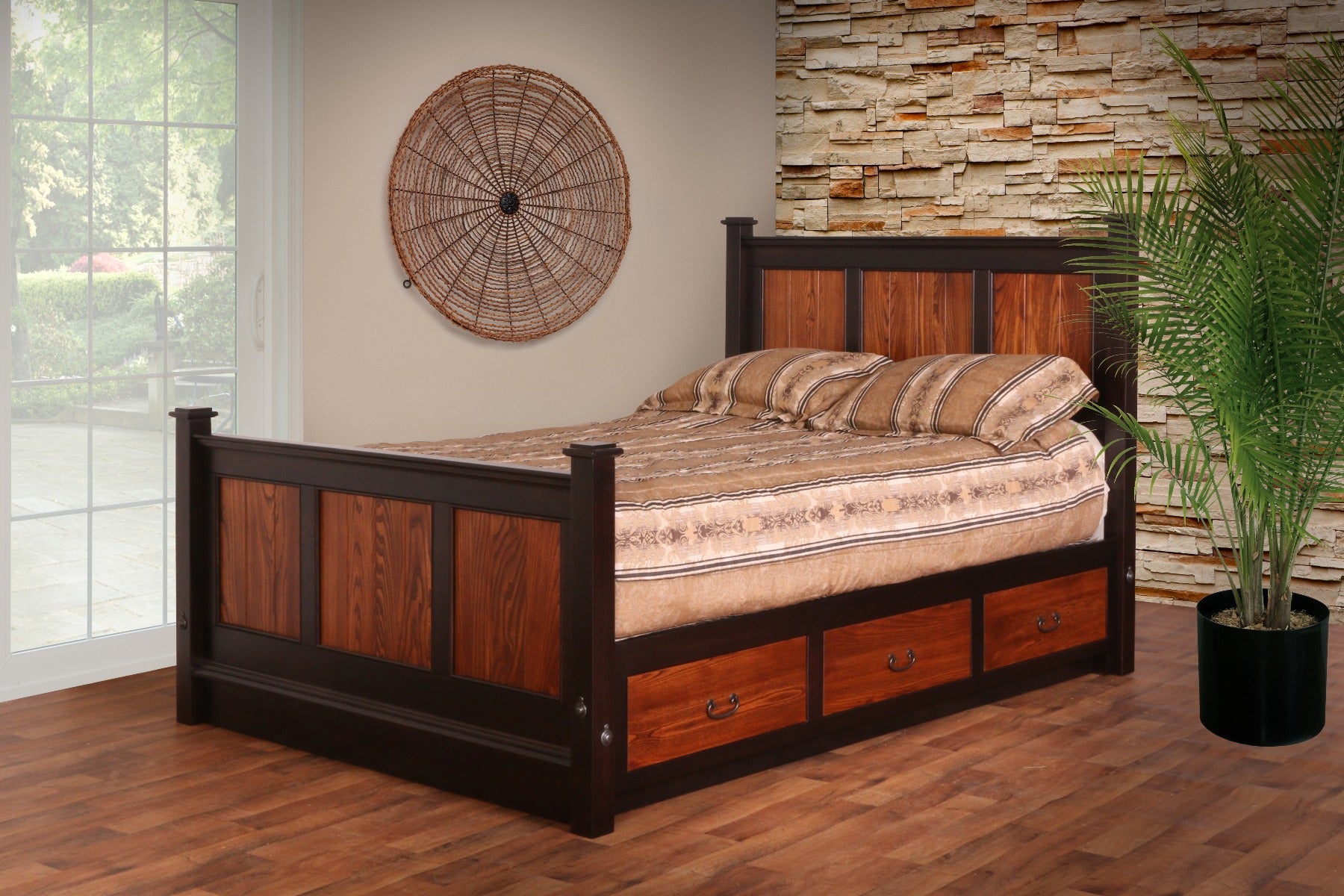 Yorktowne Panel Storage Bed