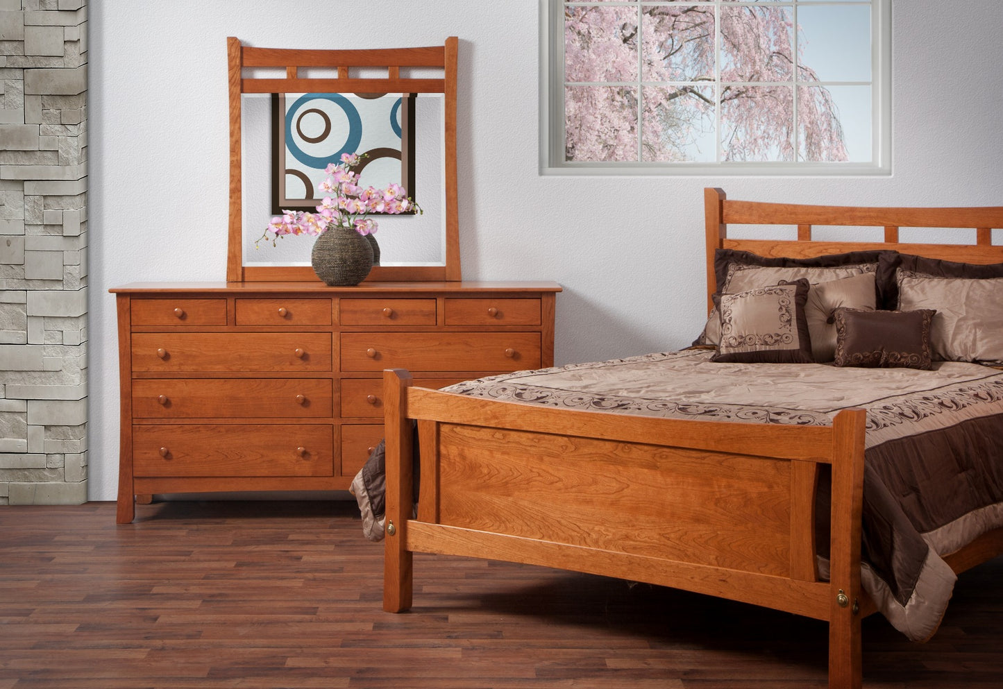 Madison Avenue Triple Dresser w/Mirror