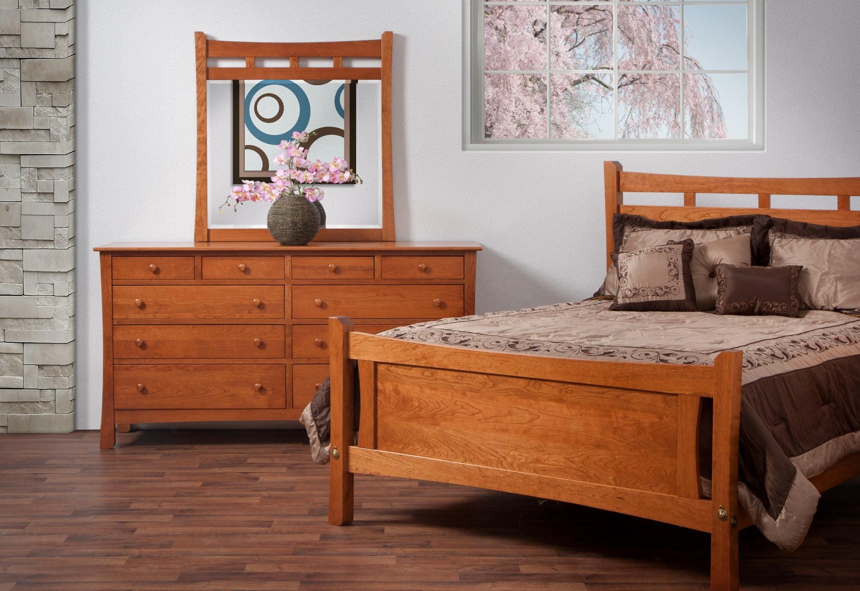 Madison Avenue Triple Dresser w/Mirror