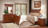 Mission Double Dresser w/Mirror