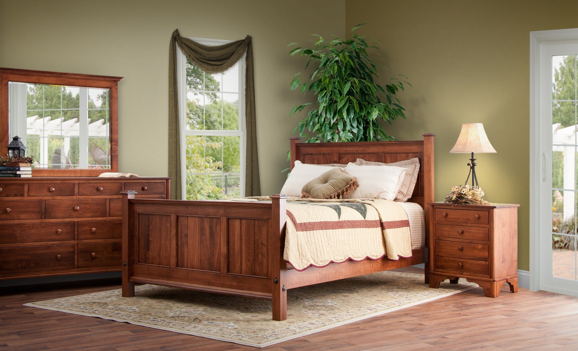 Yorktowne Panel Bed