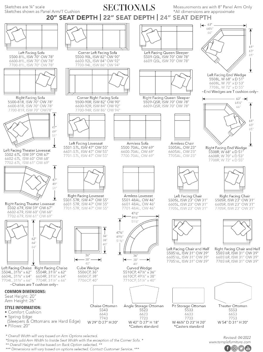 Tailor Made Sectional Sofa