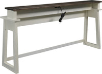 Tribeca Contemporary Step-Top Sofa Console