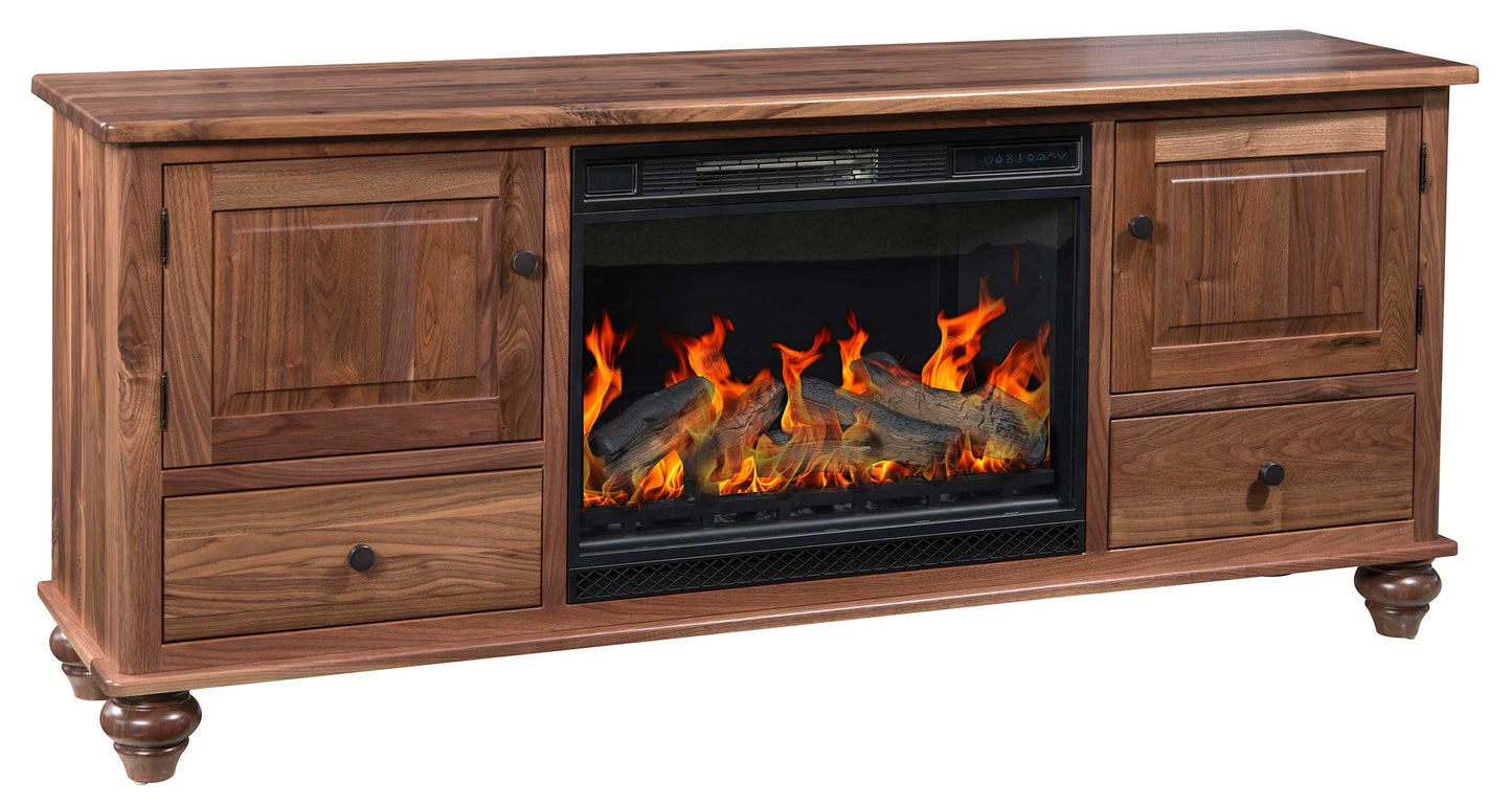 Greenville Fireplace Media Cabinet