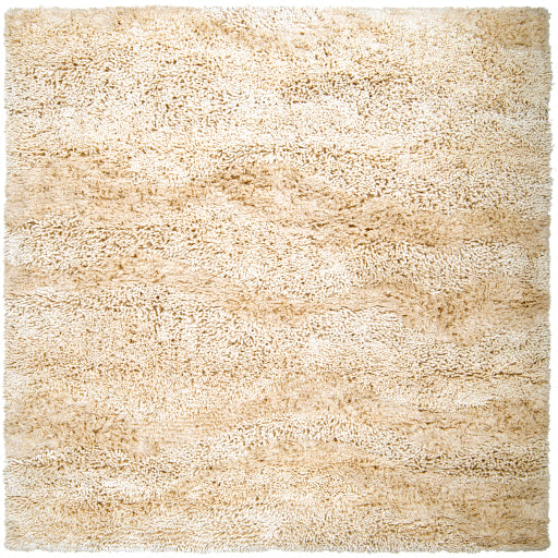 Berkley Cream Wool Shag Rug