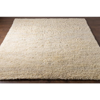 Berkley Cream Wool Shag Rug
