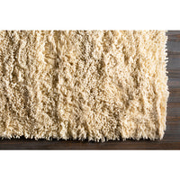 Berkley Cream Wool Shag Rug